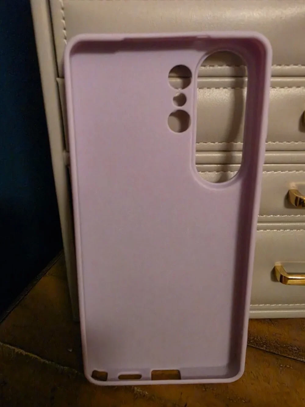 Lilac Silicone Samsung Galaxy Phone Case